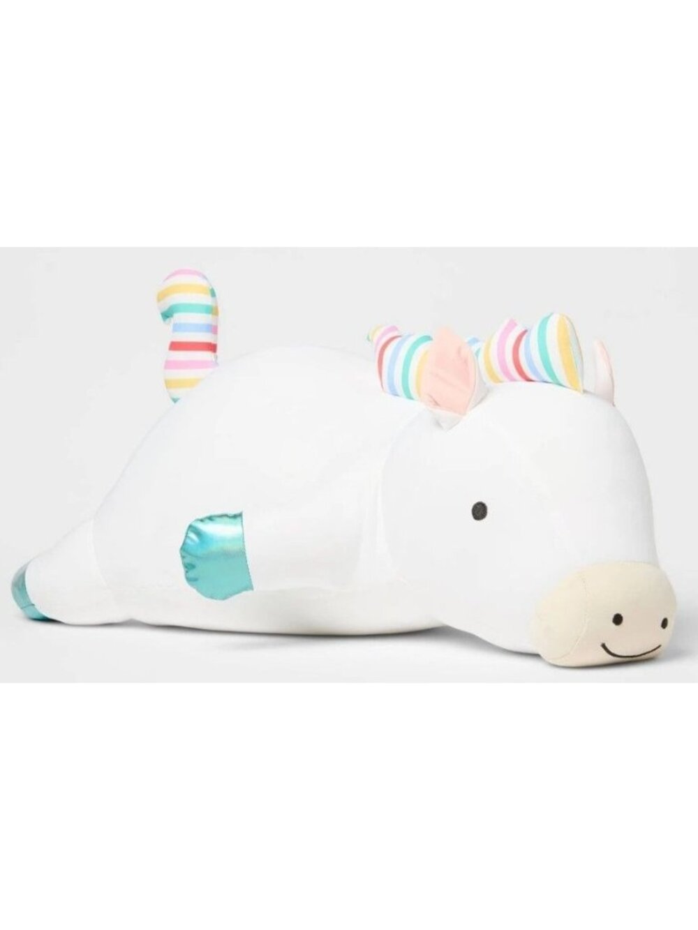 Pillowfort Rainbow Horse Weighted Large Plush Soothing Anxiety Pillow